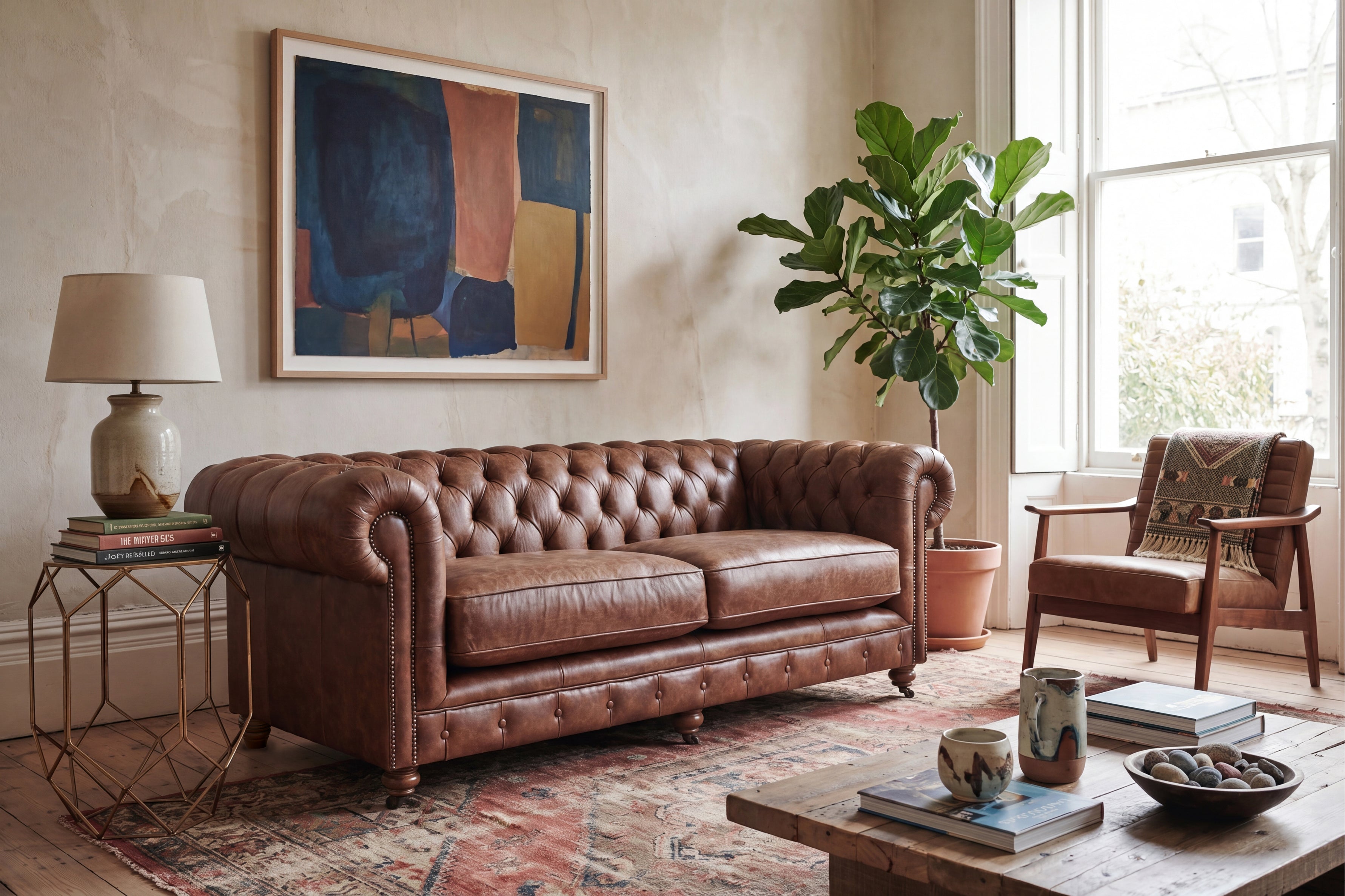 Grand Chesterfield 3 Seater Sofa – Thomas Lloyd