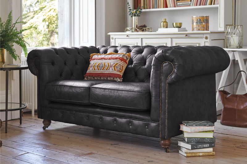 Grand Chesterfield 2 Seater Sofa