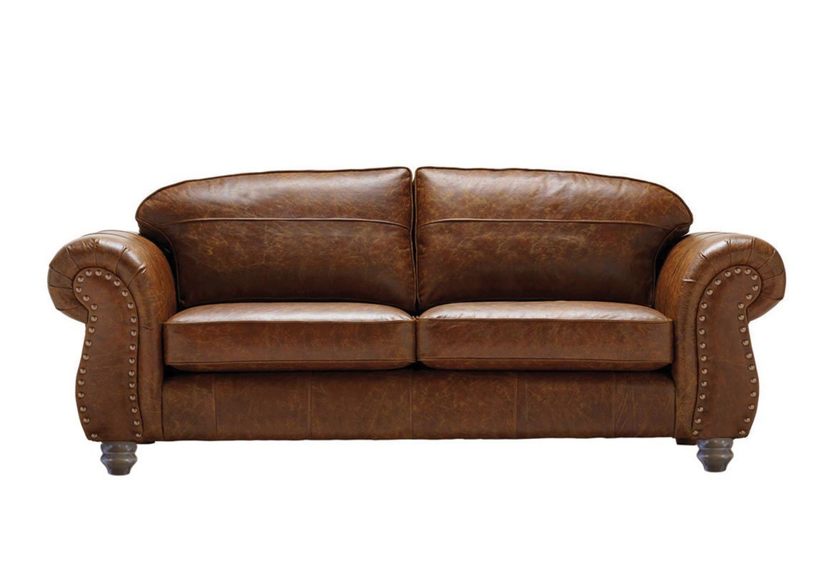 burlington leather sofa and set