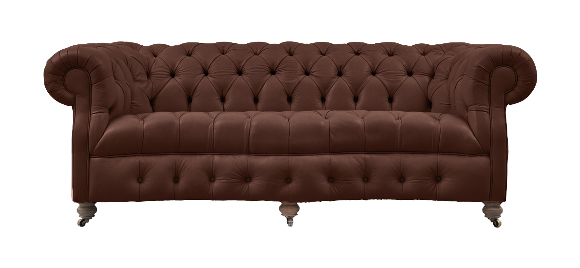 lincoln faux leather sofa