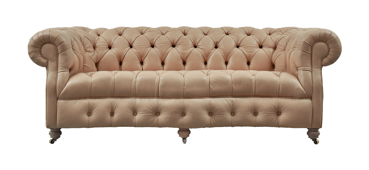 lincoln faux leather sofa