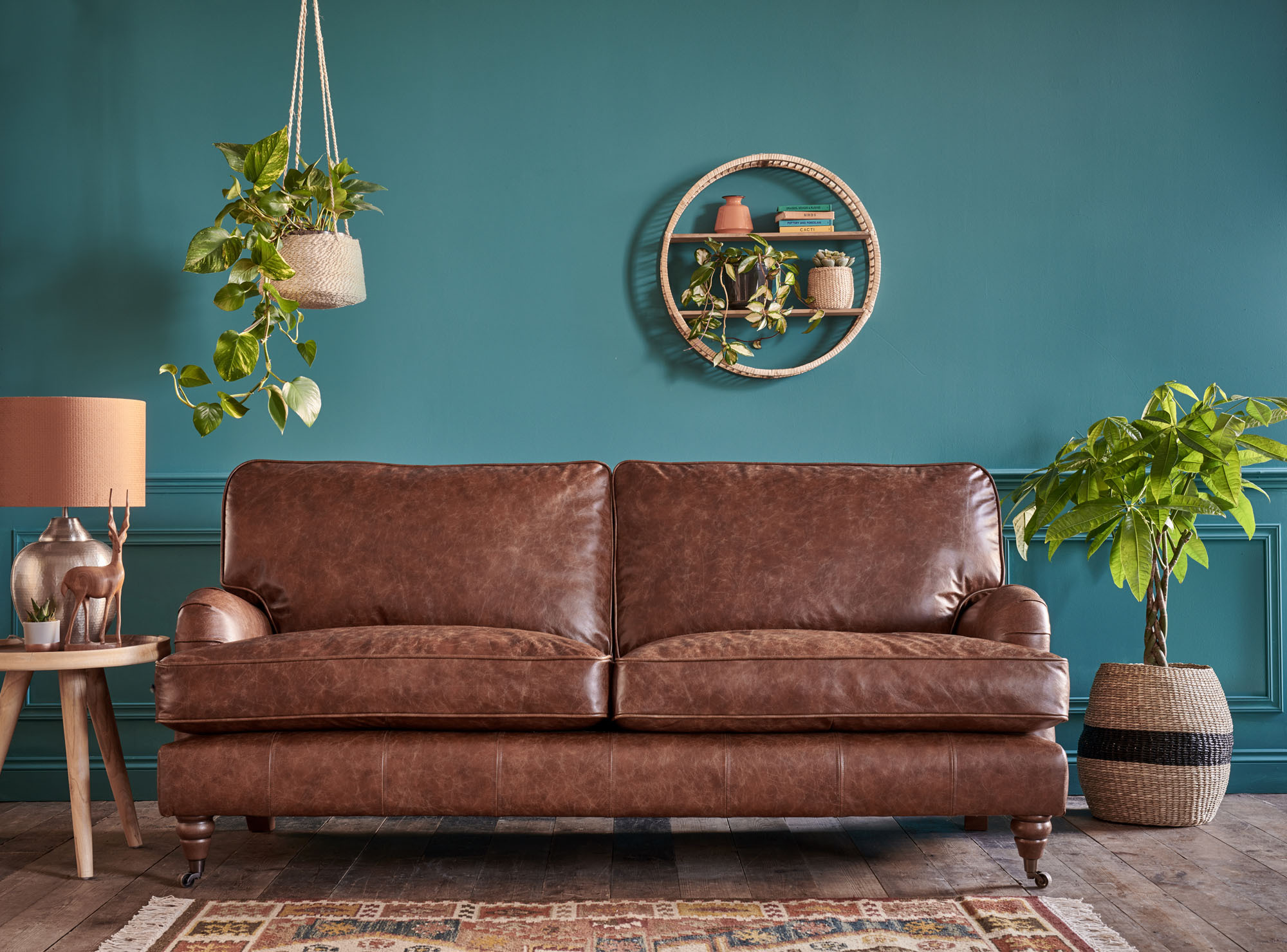 Duke 2 Seater Leather Sofa